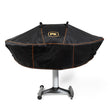 Heavy-duty weather-resistant Firesmiths PK Series grill cover designed to protect your charcoal grill from rain, dust, UV exposure, and outdoor elements while ensuring a secure fit.