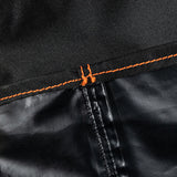Close-up of the Firesmiths PK Series grill cover showing its durable waterproof inner lining, reinforced seams, and heavy-duty weather-resistant fabric for long-lasting outdoor protection.