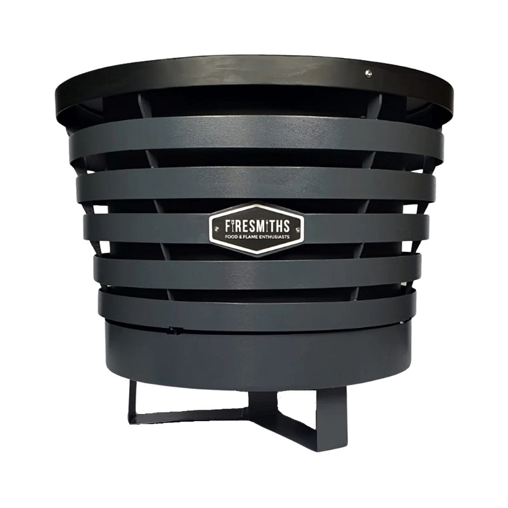 Firemaster Smokeless Fire Pit – Stainless Steel – Modern Graphite, BrightFire